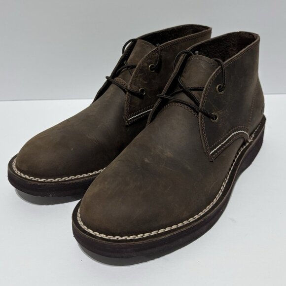 UGG Men’s Camino Chukka Boot Brown Leather, Size 8 M - Picture 6 of 8